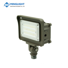 120lm DLC ETL  certificated led flood light 50w with waterproof photocell